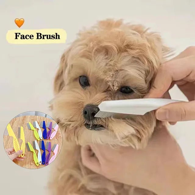 Comfortable Arc Handle Pet Flea And Hair Grooming Comb