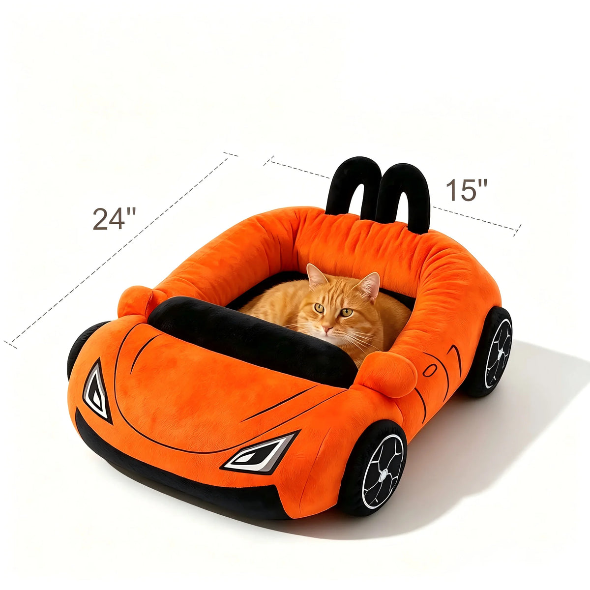 CWV Supercar Cat Bed Kittens Puppies Coral Fleece Pillow