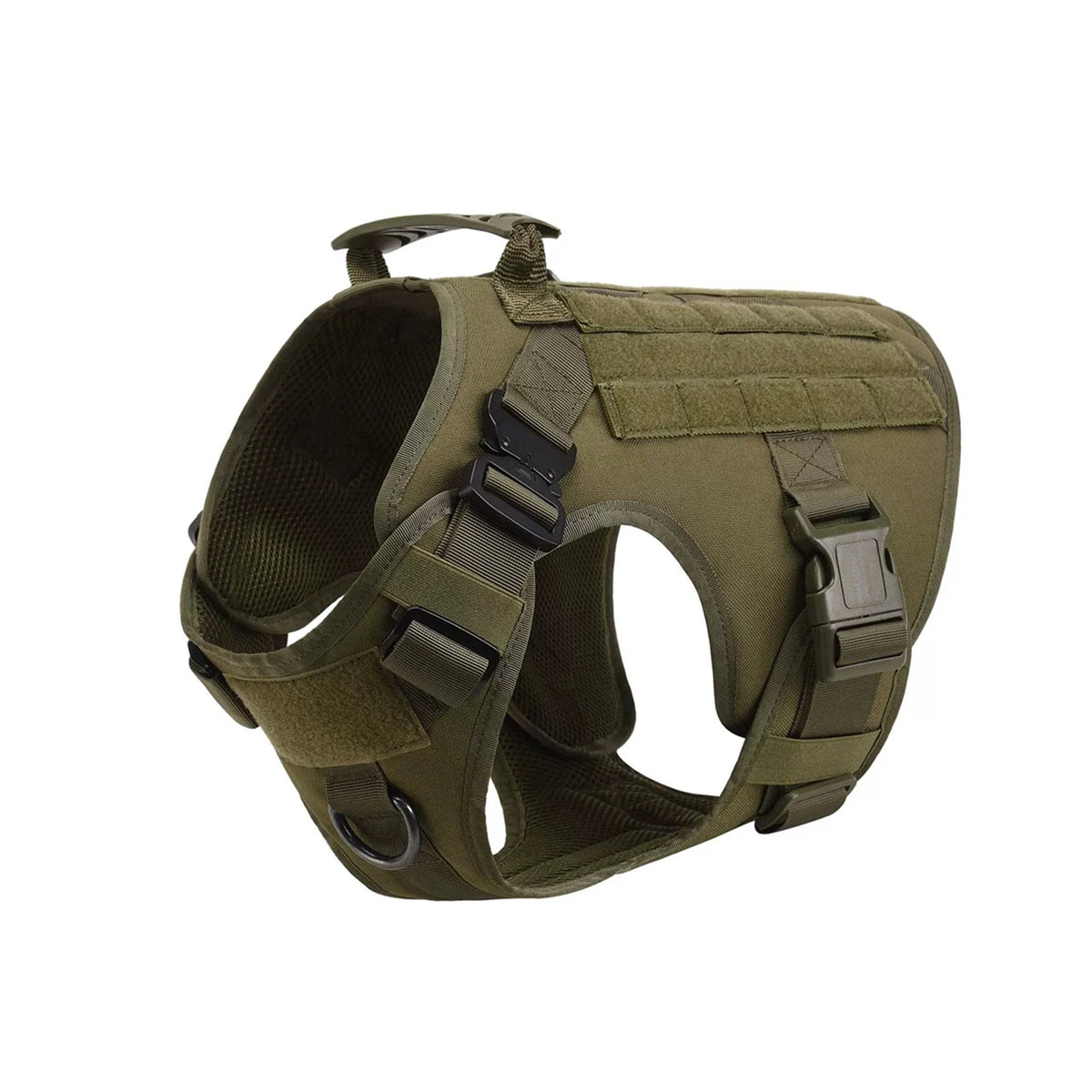 PETRAVEL Tactical Dog Harness Featuring Padded Quick Release Construction