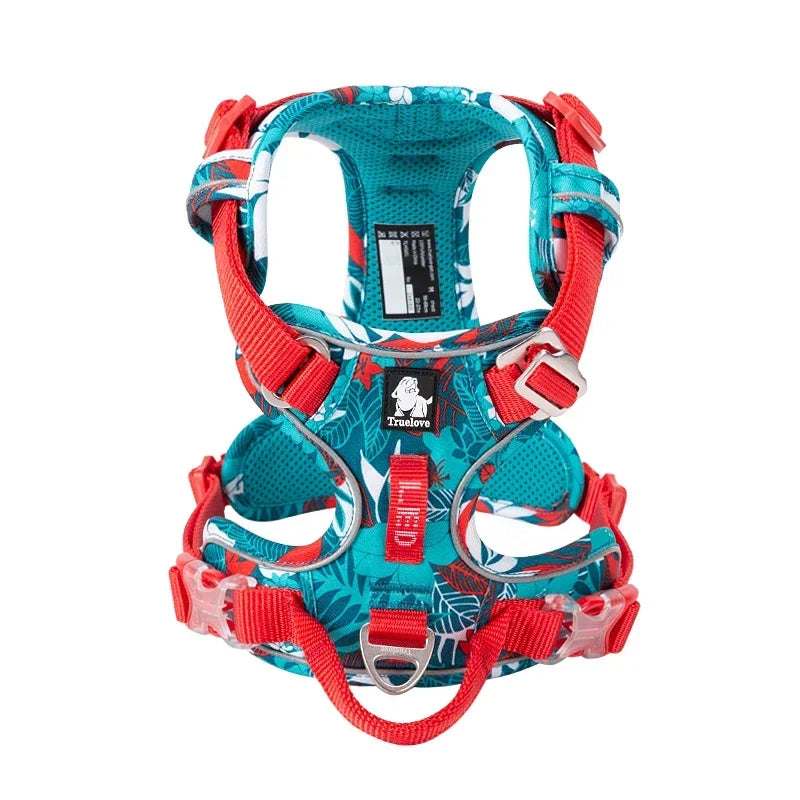 Truelove Adjustable Reflective Nylon Dog Harness Durable