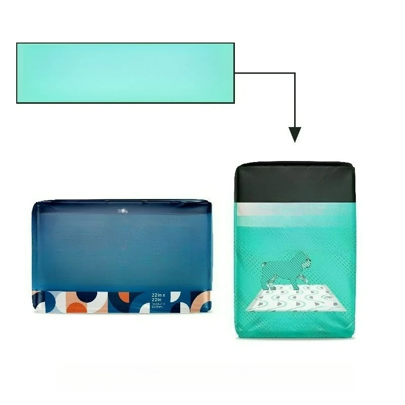 High Quality Smart Print Absorbent Dog Pads For Puppy Training