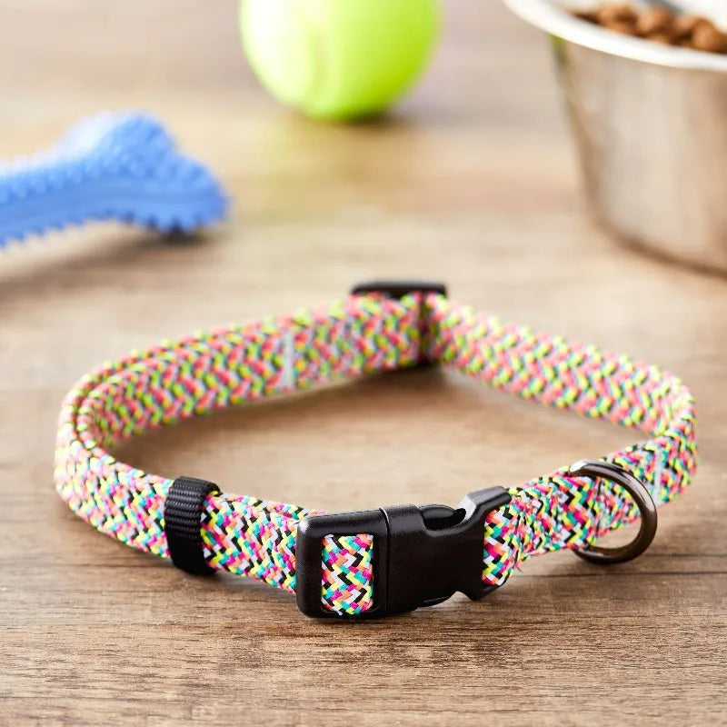 Reflective Adjustable Chevron Dog Collar For Comfortable Daily Use
