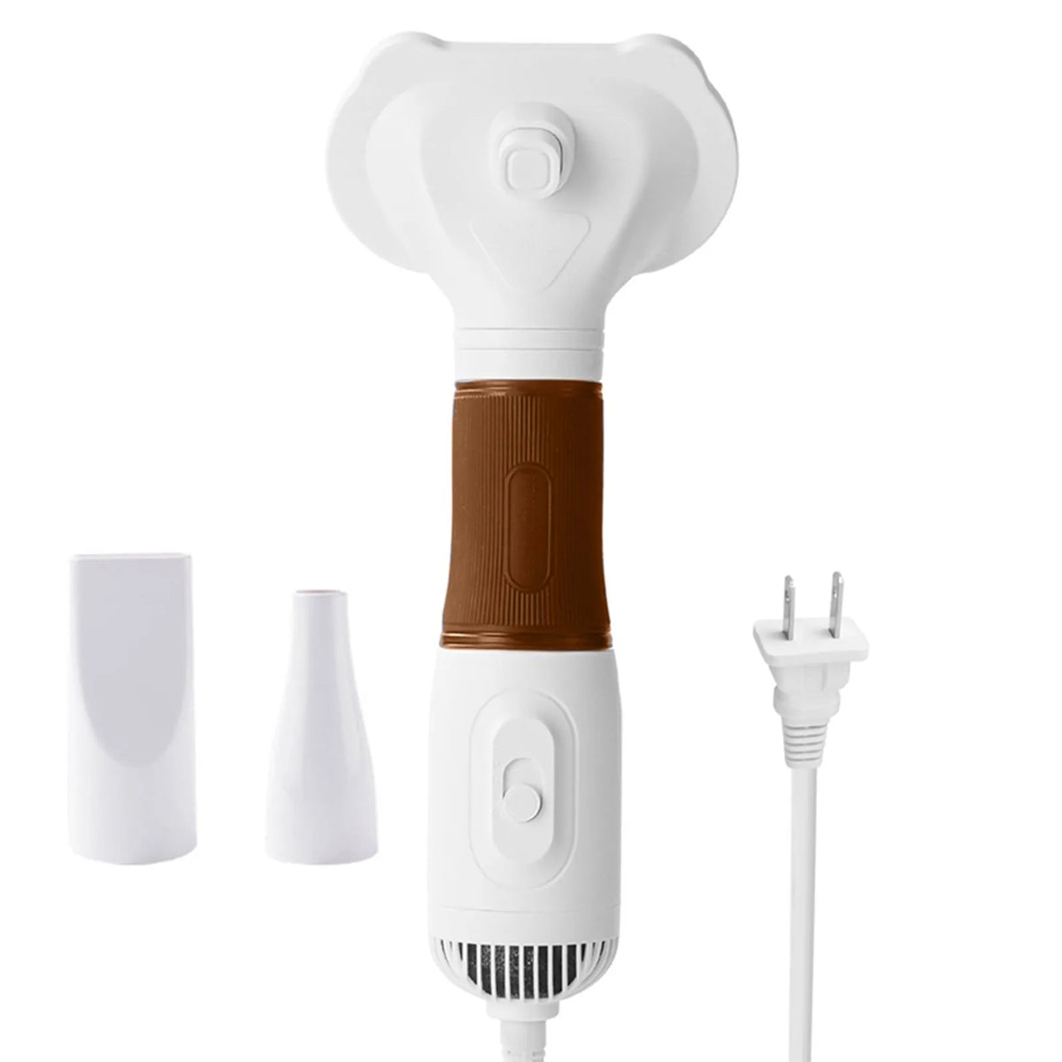 3 In 1 Pet Hair Dryer With Slicker Brush Attachment