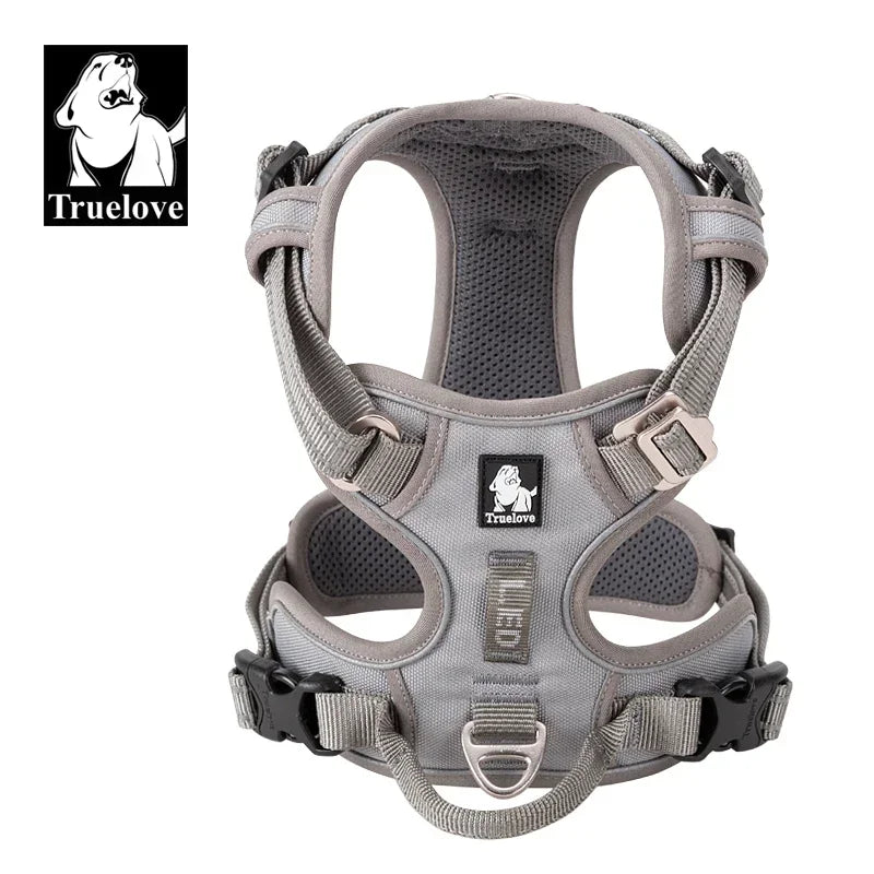 Truelove Adjustable Reflective Nylon Dog Harness Durable