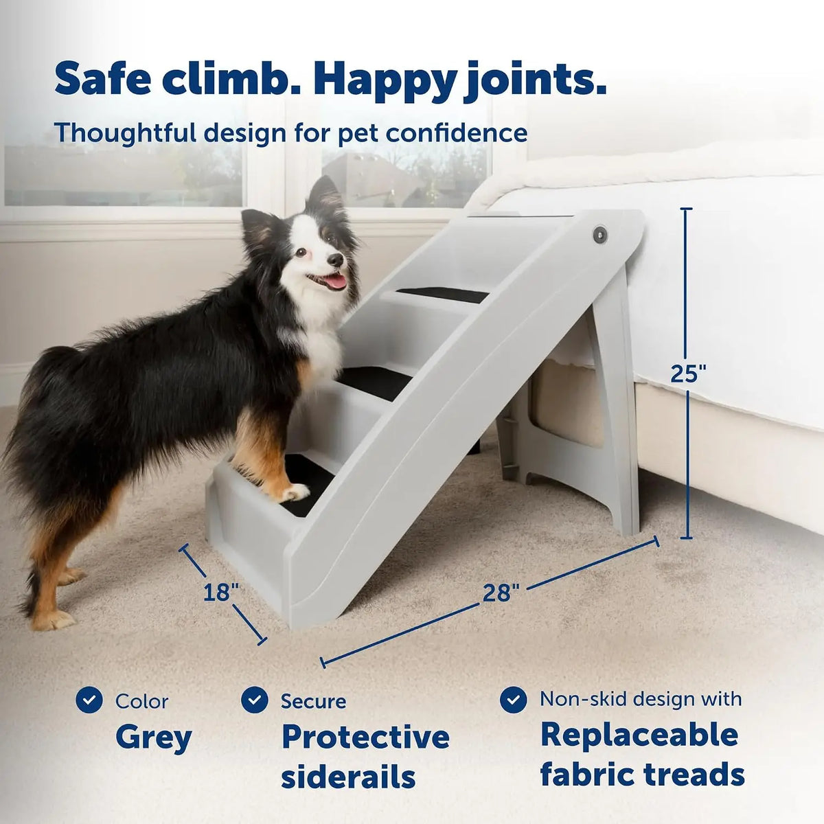 Premium Portable Pet Steps For Dogs And Cats Indoor Use