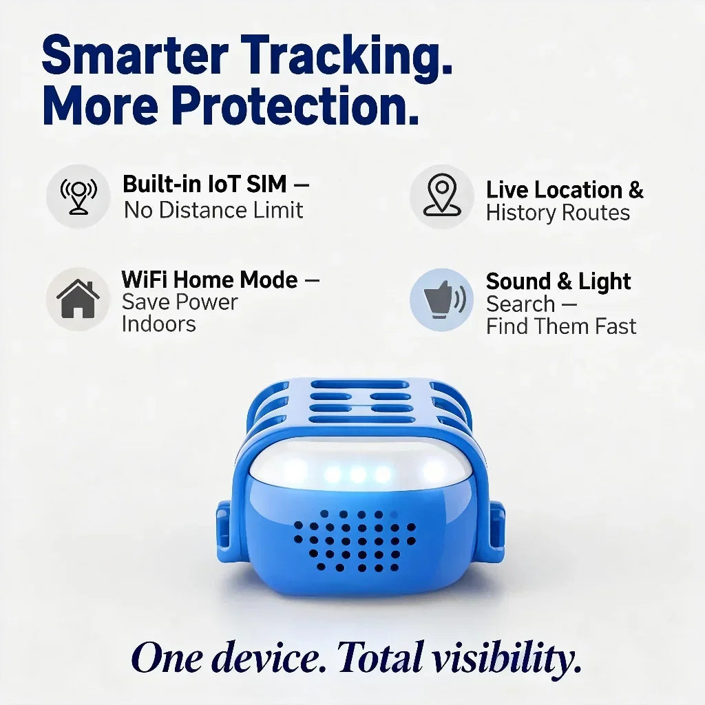 Wanwaytech 4G GPS Pet Tracker Featuring Unlimited Coverage Via WiFi