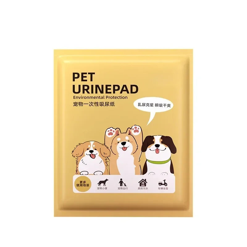 Quick Dry Super Absorbent Pet Pee Pads For Odor Control