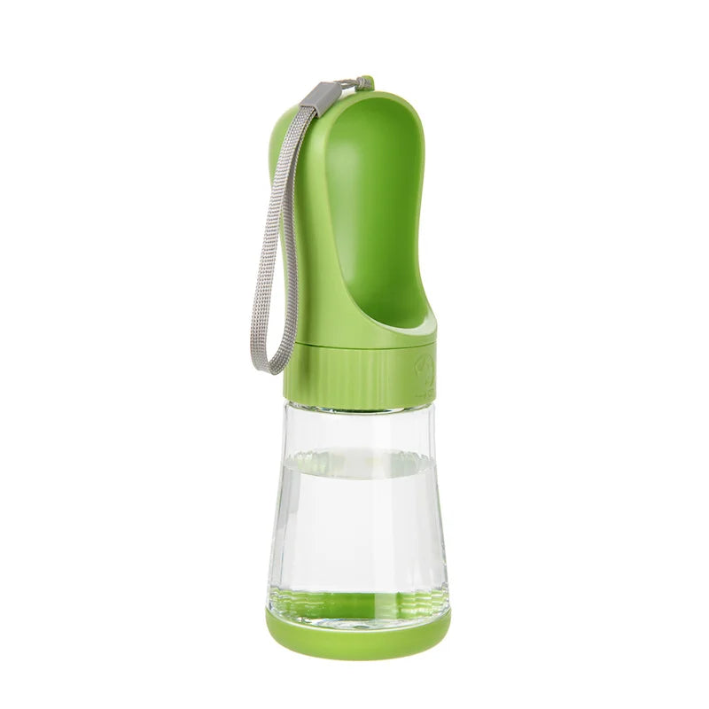 Portable Pet Water Bottle With Food Container For Dogs
