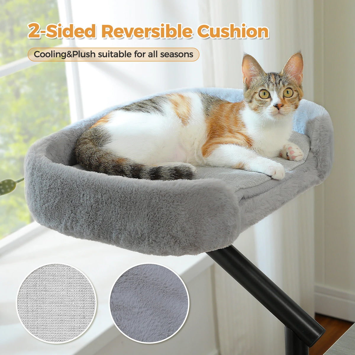 PAWZ Road Premium Adjustable Indoor Cat Desk Bed Stand