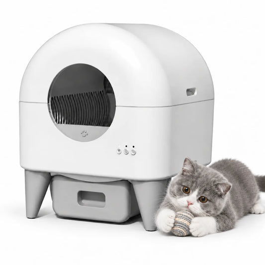 Intelligent Automatic Cat Litter Box With App Remote Control