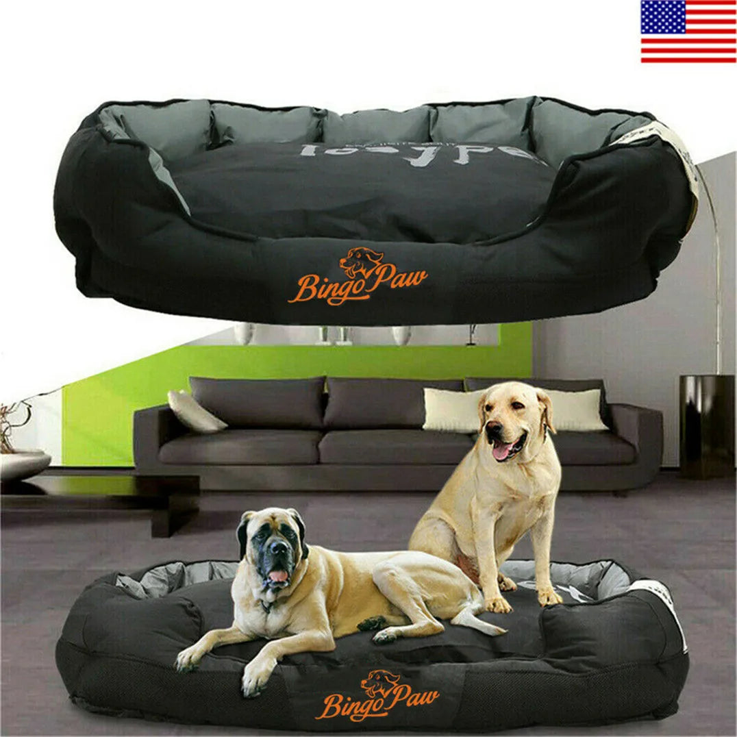 Bingopaw Waterproof Orthopedic Dog Bed Sofa Washable Pet Cushion