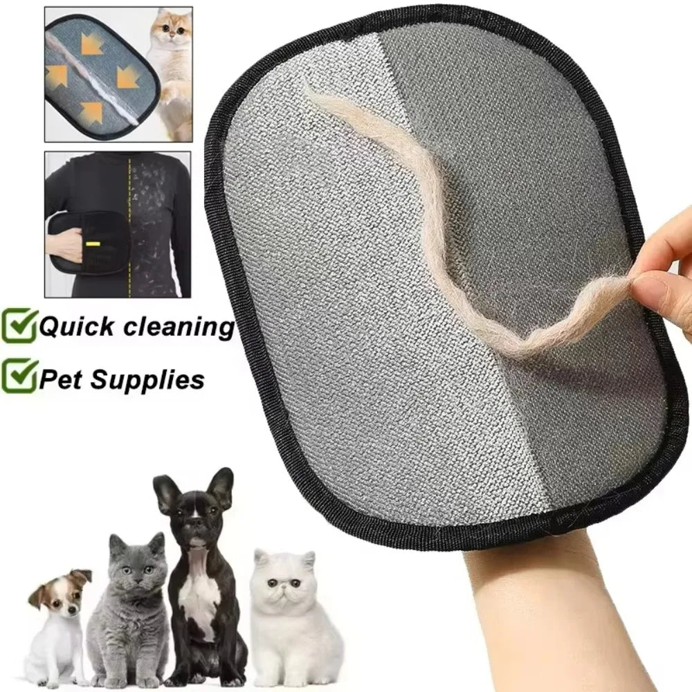 Professional Pet Grooming Deshedding Gloves For Cats And Dogs