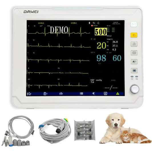 Dawei Portable Veterinary Patient Monitor Six Parameters
