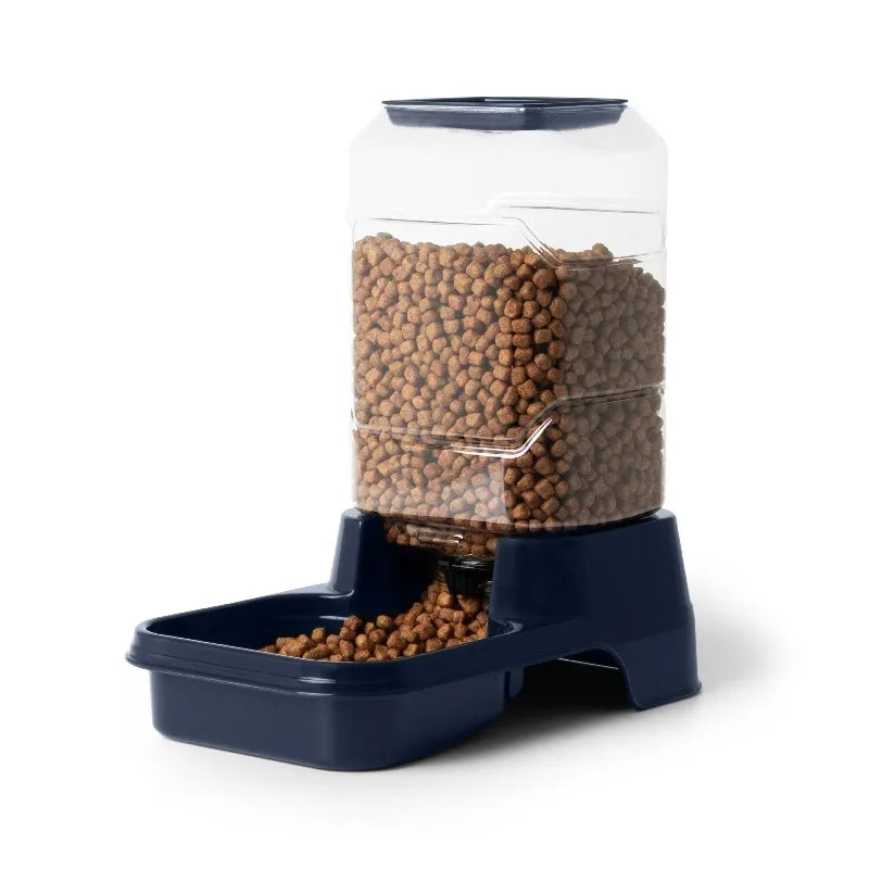 Automatic Gravity Pet Feeder For Small Pets Plastic Construction