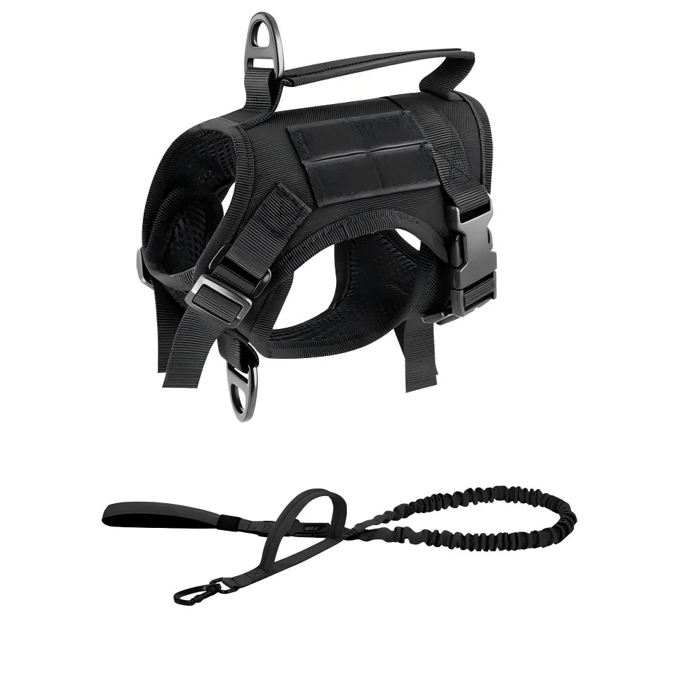 Petavel Tactical Adjustable Escape Proof Cat Harness With Leash Set