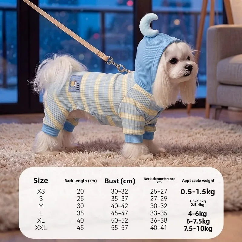 DKSTINYE Warm Winter Dog Belly Wrap Jacket For Small Pets