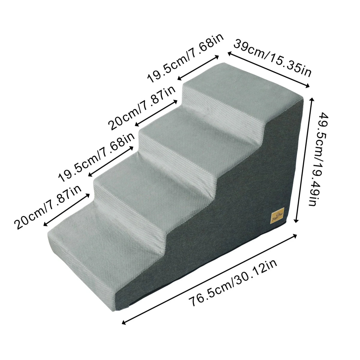 Comfortable Pet Steps For Small Dogs Non Slip Washable Cover