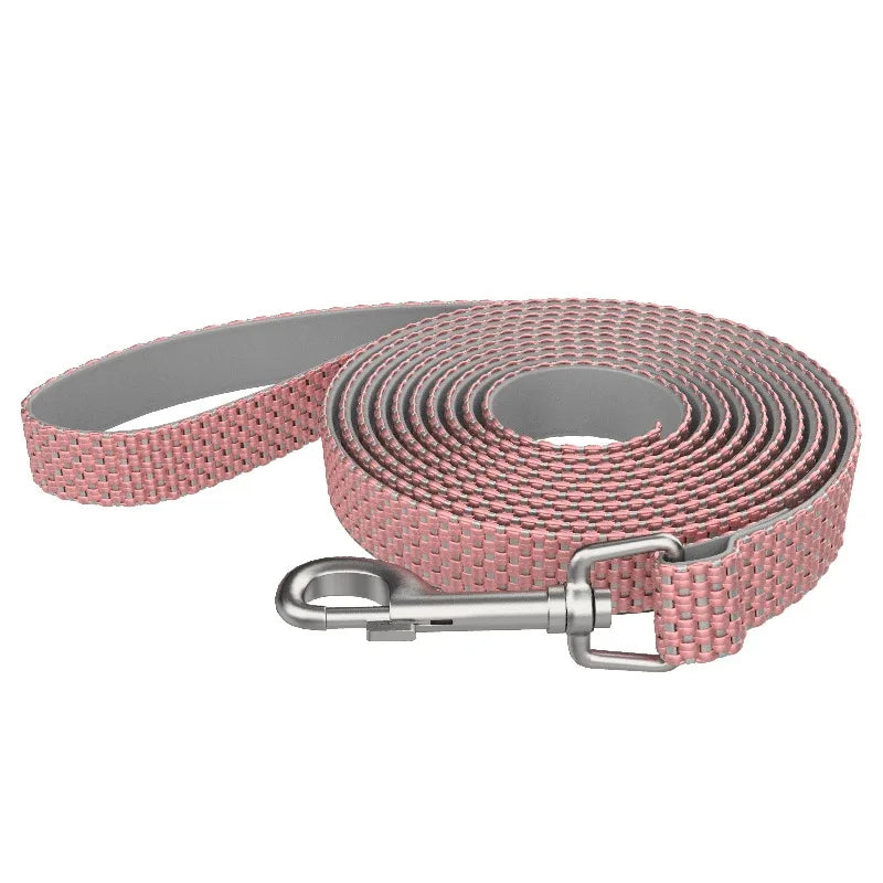 Padded Anti Shock Nylon Dog Leash For Walking Comfort Grip