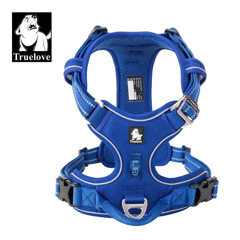 Truelove Adjustable Reflective Nylon Dog Harness Durable