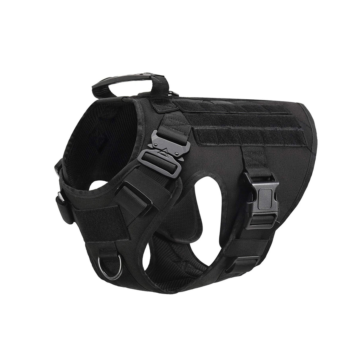 PETRAVEL Tactical Dog Harness Featuring Padded Quick Release Construction