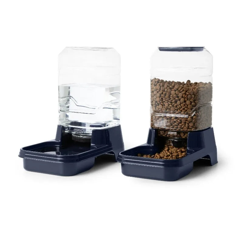 Automatic Gravity Pet Feeder For Small Pets Plastic Construction