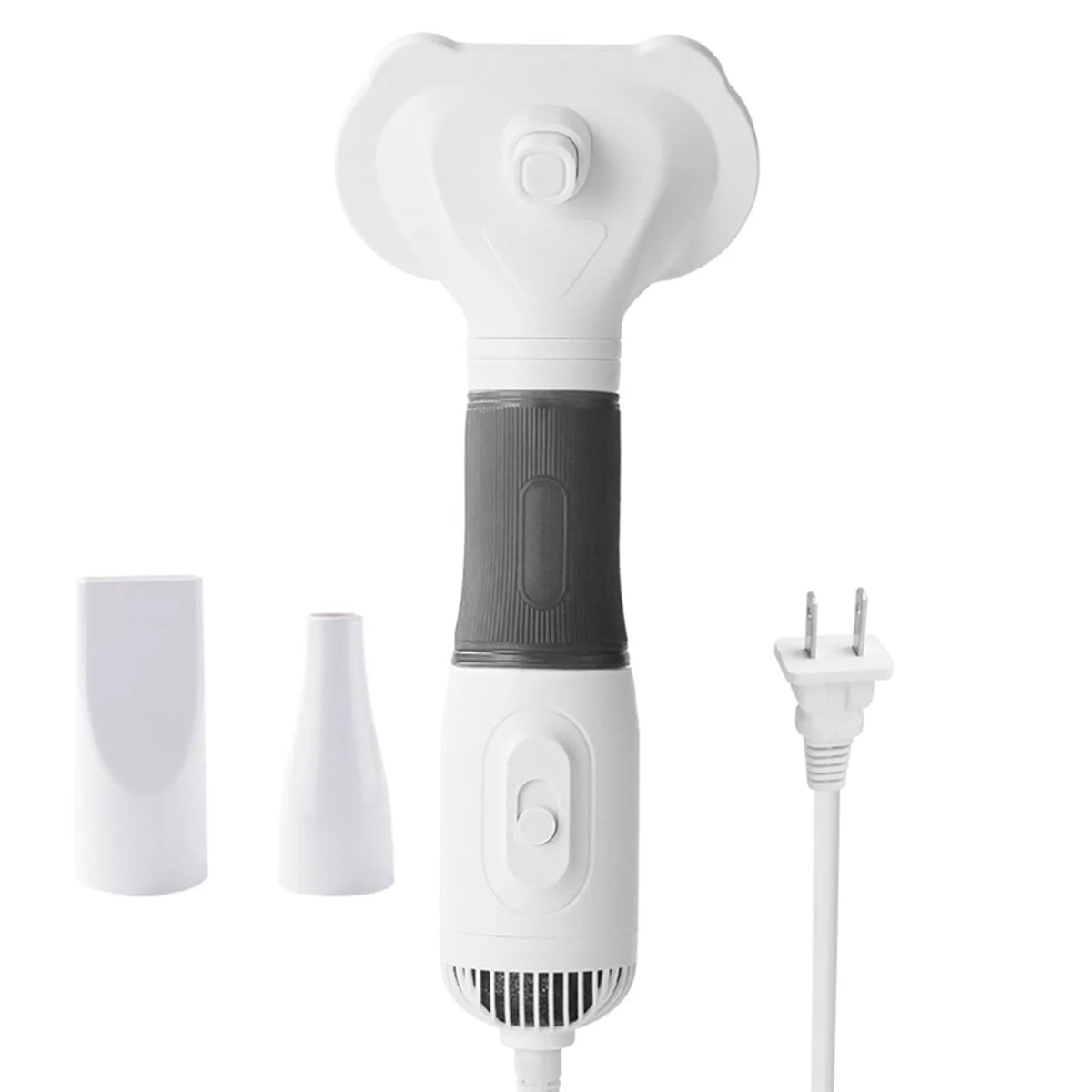 3 In 1 Pet Hair Dryer With Slicker Brush Attachment