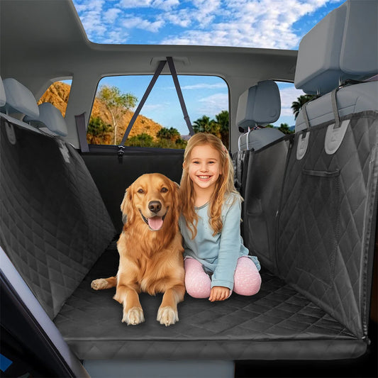 Bingopaw Waterproof Dog Car Seat Cover With Hammock Bed