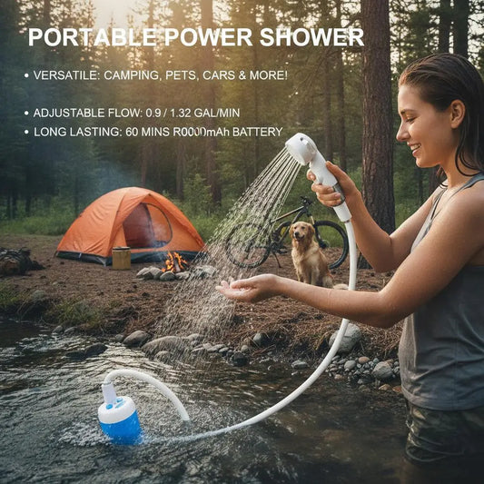 Cordless Rechargeable Handheld Shower Sprayer For Pets And Gardens