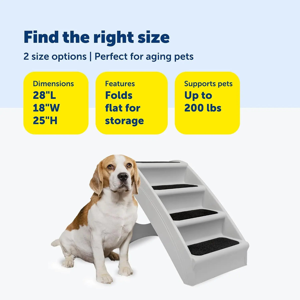 Premium Portable Pet Steps For Dogs And Cats Indoor Use