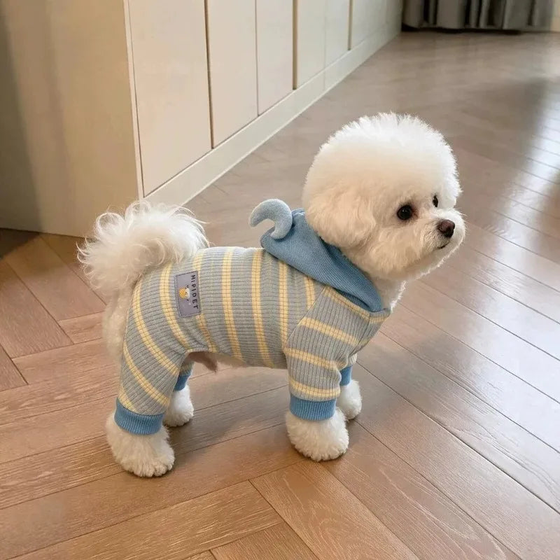 DKSTINYE Warm Winter Dog Belly Wrap Jacket For Small Pets