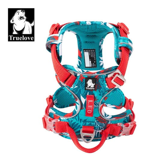 Truelove Adjustable Reflective Nylon Dog Harness Durable