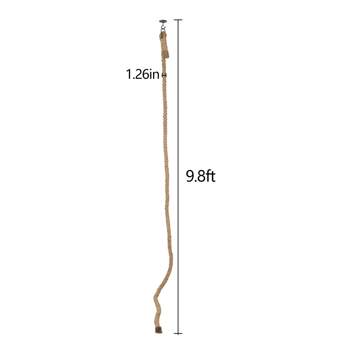 CWV Cat Sisal Climbing Rope Wall Mounted Scratching Post
