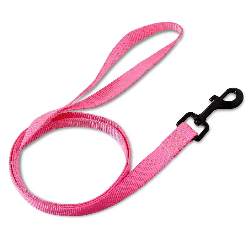 Adjustable Polyester Dog Collar And Leash Walking Set