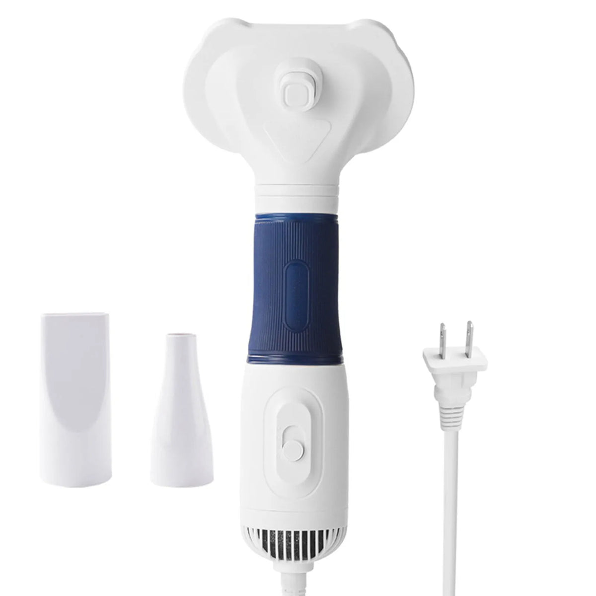 3 In 1 Pet Hair Dryer With Slicker Brush Attachment