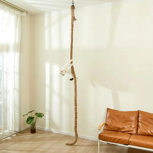 CWV Cat Sisal Climbing Rope Wall Mounted Scratching Post