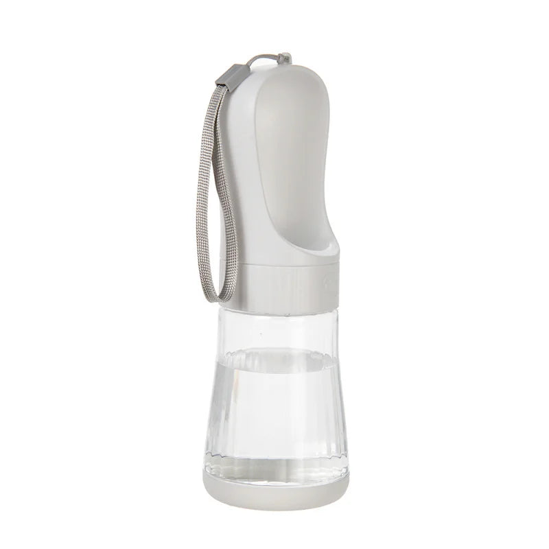 Portable Pet Water Bottle With Food Container For Dogs