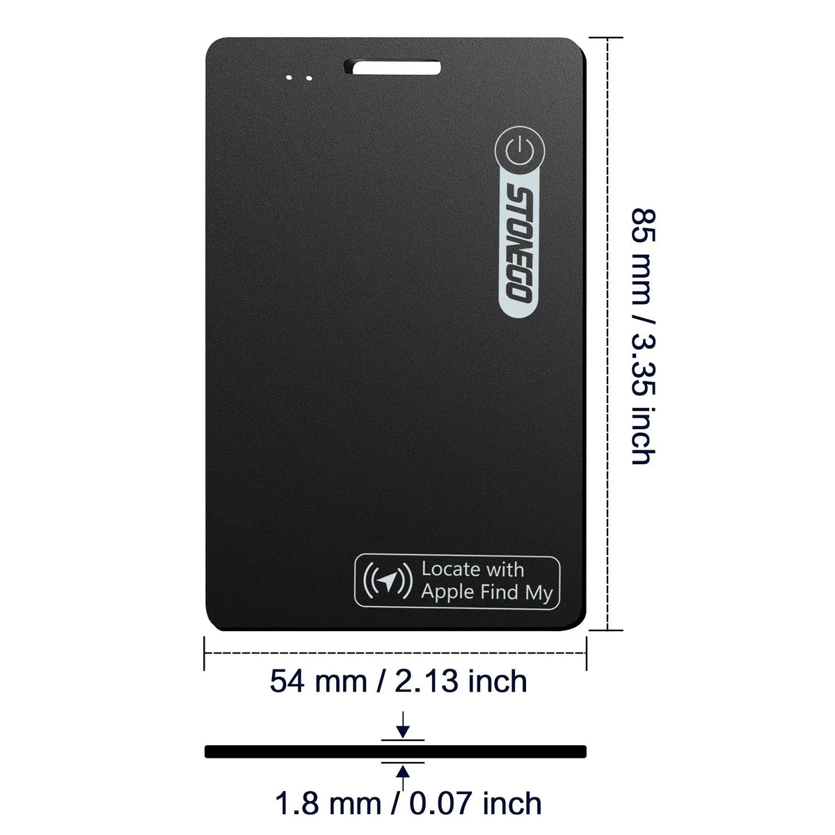Stonego Rechargeable Bluetooth Tracker For Pets And Keys