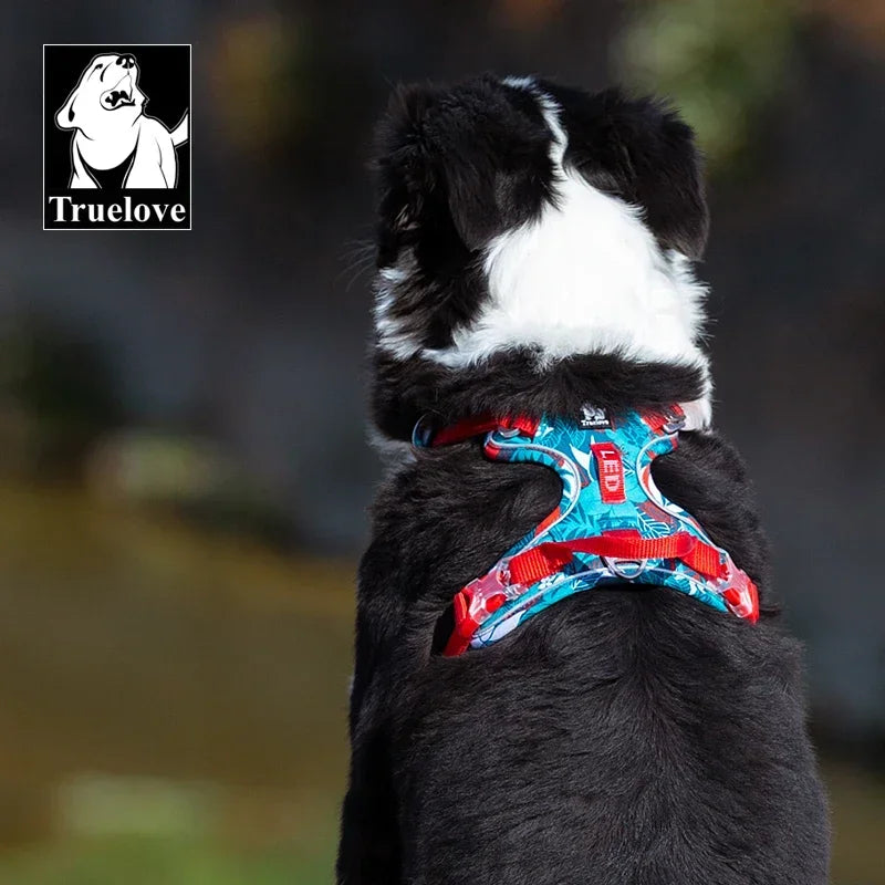 Truelove Adjustable Reflective Nylon Dog Harness Durable