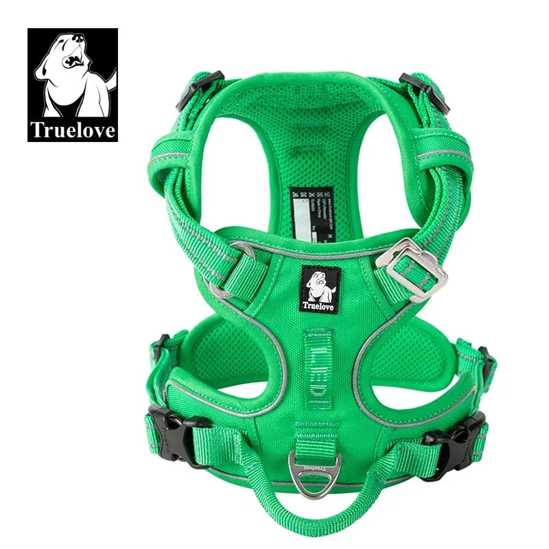 Truelove Adjustable Reflective Nylon Dog Harness Durable