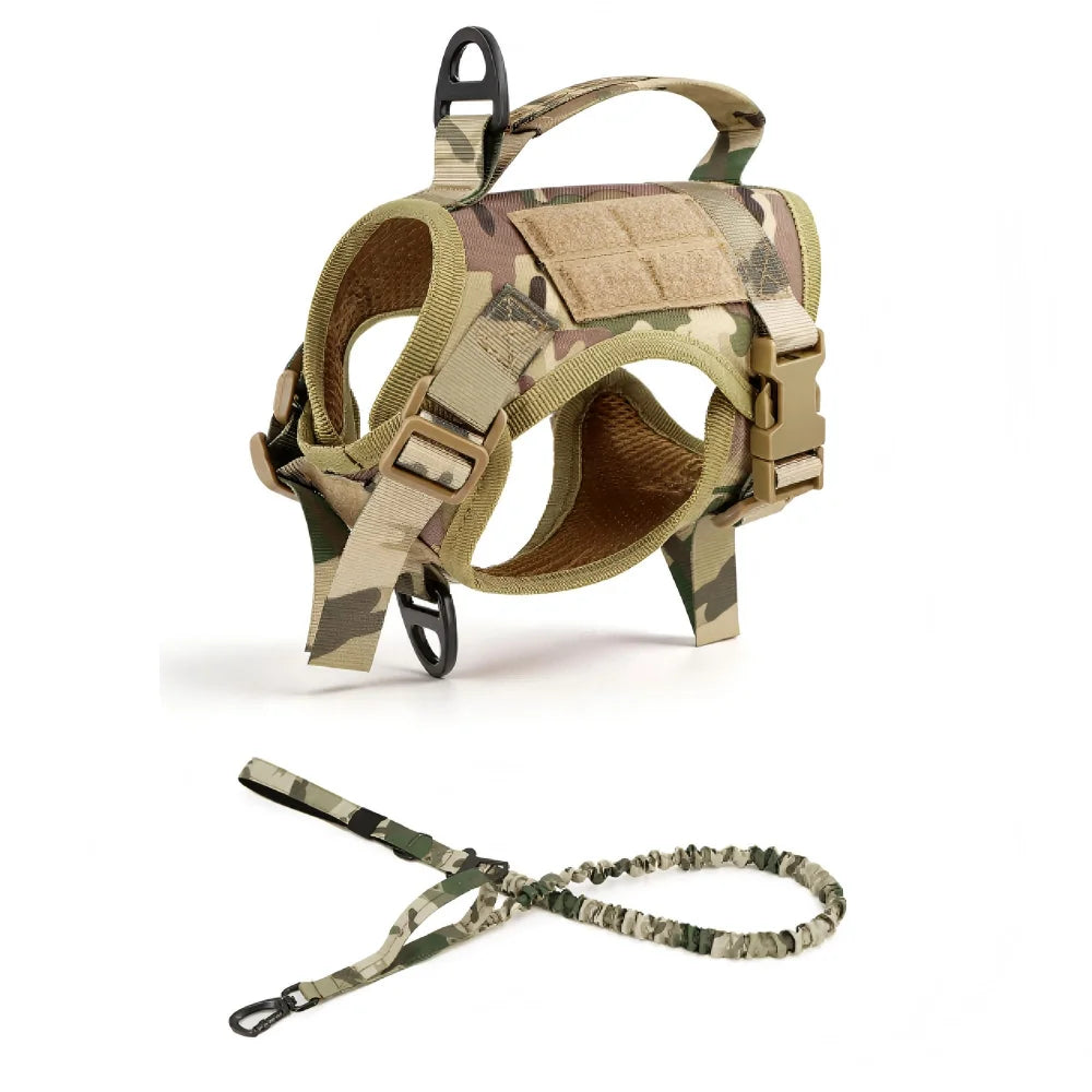 Petavel Tactical Adjustable Escape Proof Cat Harness With Leash Set