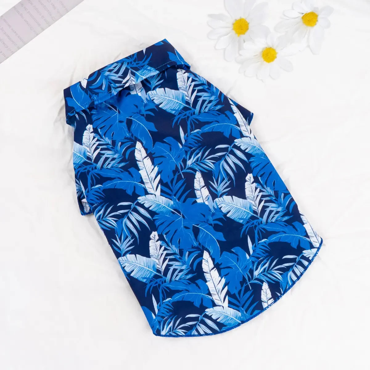 Premium Tropical Hawaiian Print Pet Shirt For Dogs And Cats