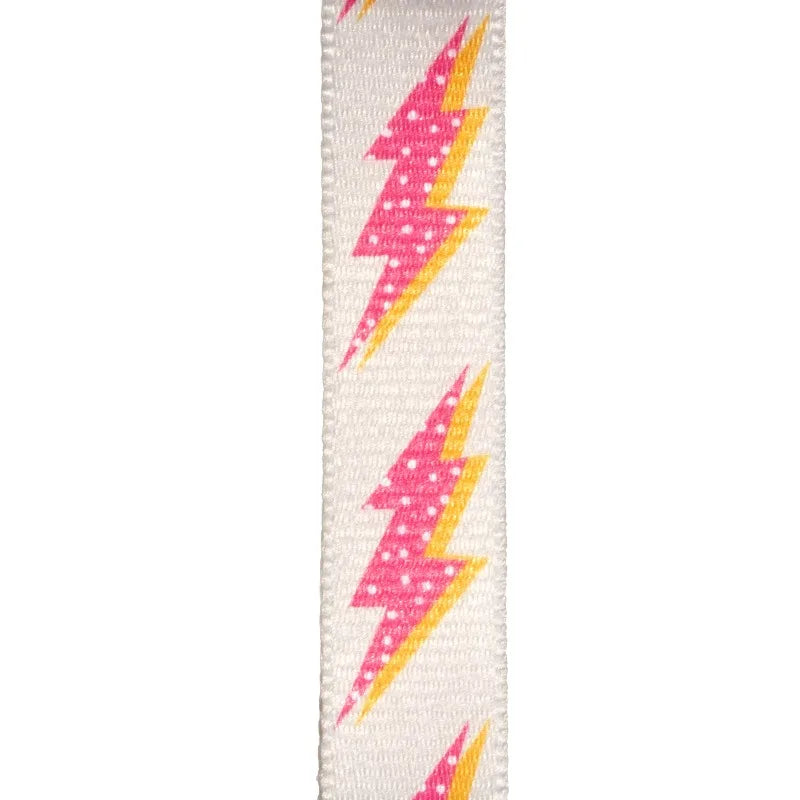 Reliable Polyester Lightning Bolt Dog Leash For Daily Walks