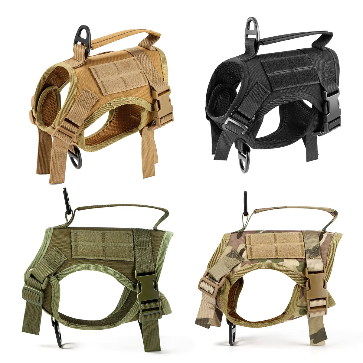 Petavel Tactical Adjustable Escape Proof Cat Harness With Leash Set