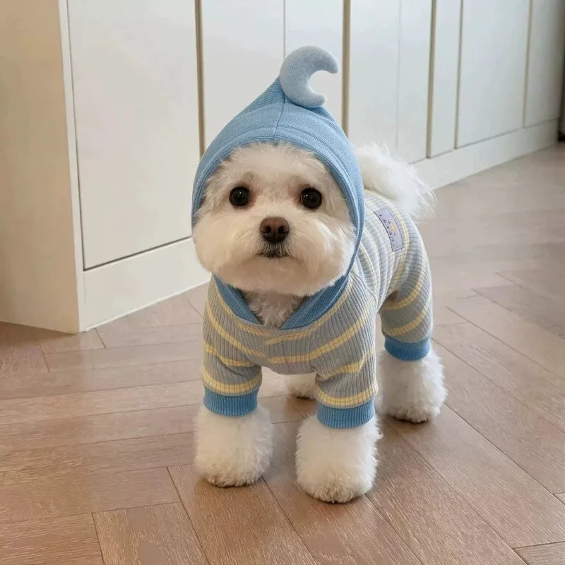 DKSTINYE Warm Winter Dog Belly Wrap Jacket For Small Pets
