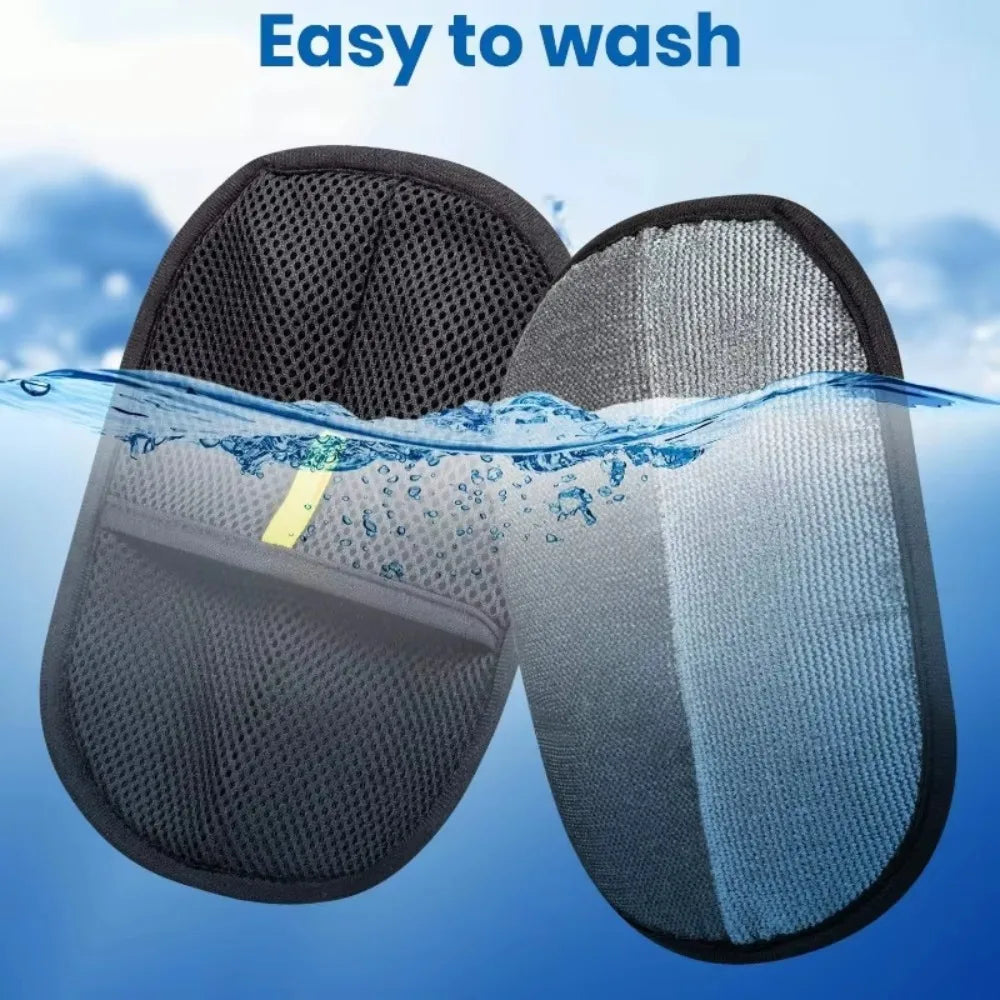 Professional Pet Grooming Deshedding Gloves For Cats And Dogs