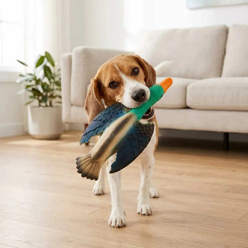 Premium Durable Squeaky Duck Dog Toy For Vigorous Chewers